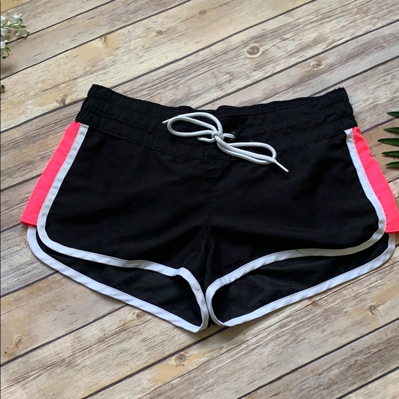 Old Navy Other - Old Navy Black and Pink Women Swim Shorts